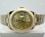 High Quality Replica Presidential Rolex Day-Date All Gold Watch 40mm